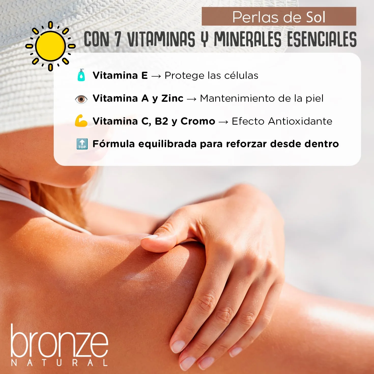 DRASANVI Acelerador de bronceado Betacarotenos Protege la Piel UVA Previene Envejecimiento Rosa de Mosqueta Tomate Zanahoria Alga Dunaliella Vitamina E Licopeno Luteína 30 días