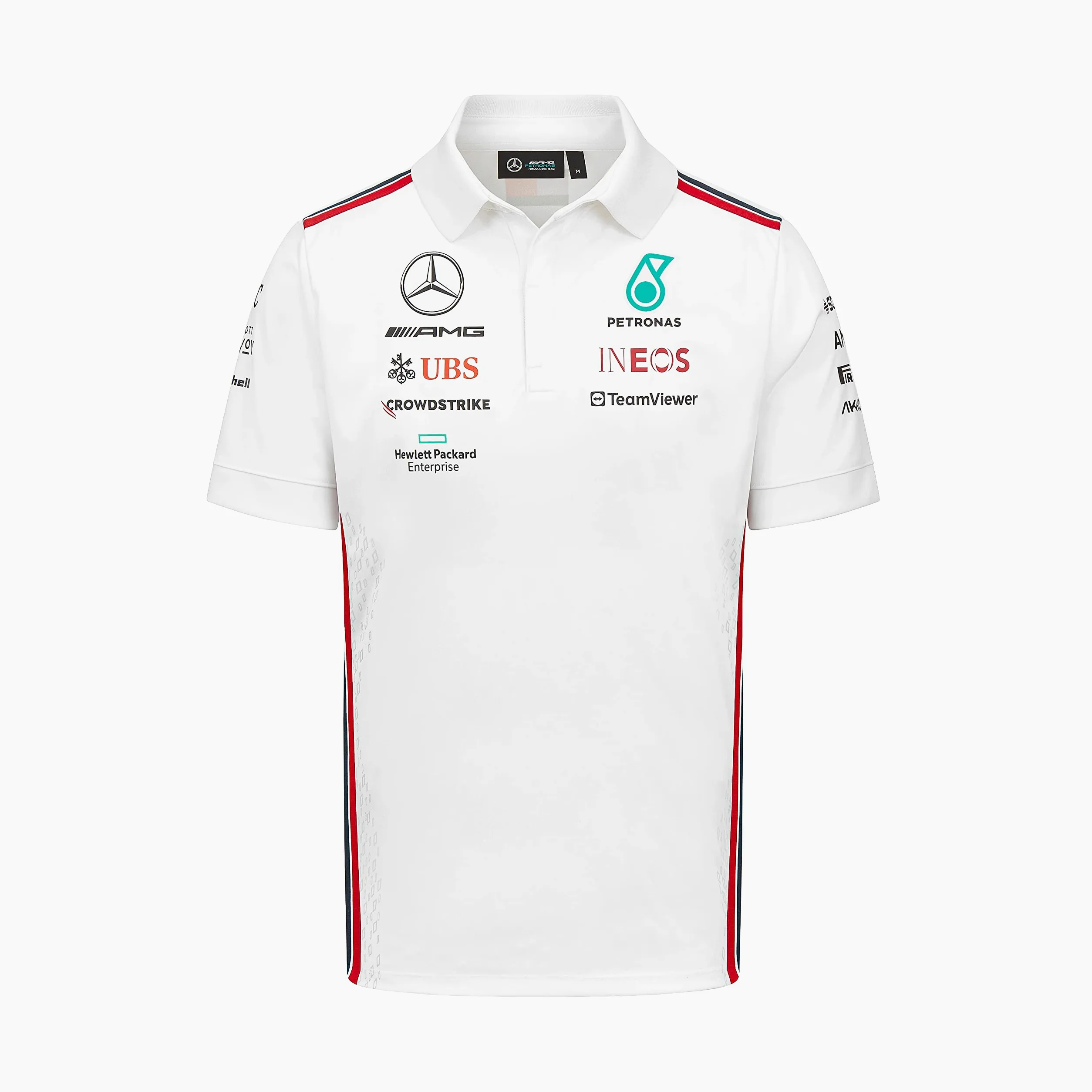 Mercedes AMG Petronas Formula One Team 2023 Team Polo Blanco XXL