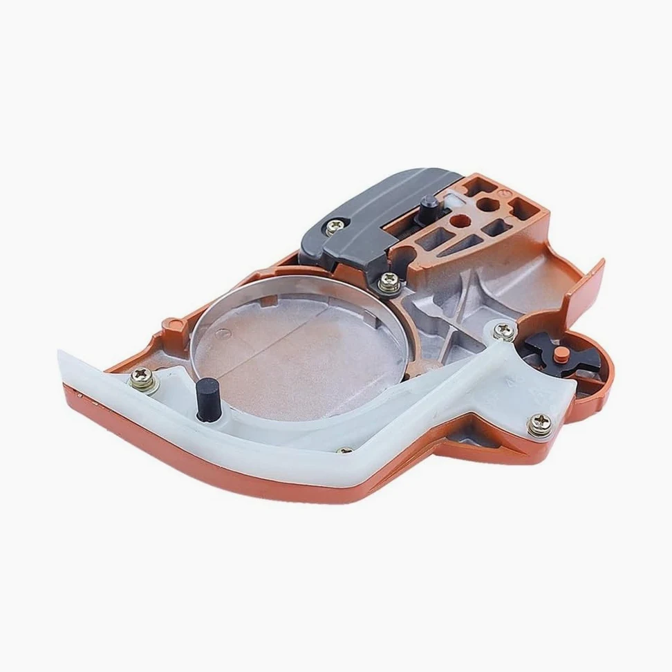 Tapa de Embrague de Freno de Motosierra y Tambor de Embrague de 325" 7T, Compatible con 445 y 450, con Filtro de Aire, Engranaje helicoidal y Junta de cojinete de Agujas.