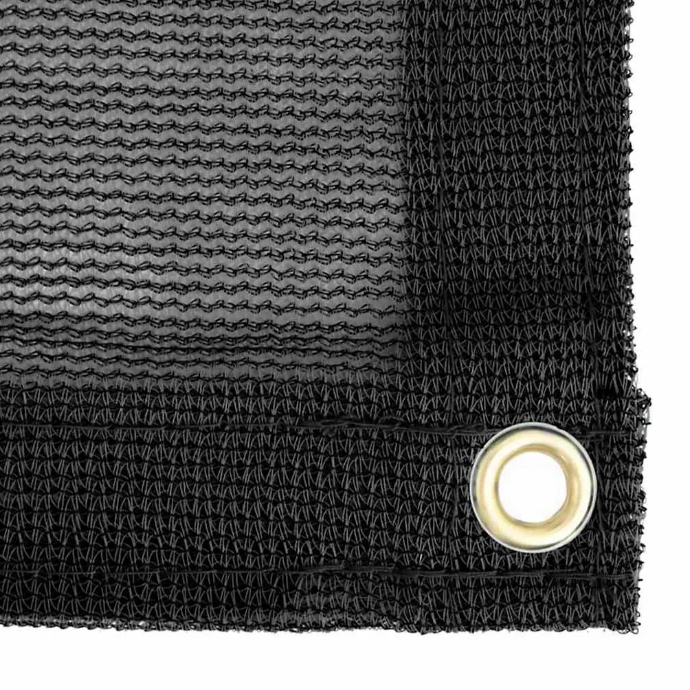 Red para contenedores de HDPE de 3 x 5 m, color negro, malla fina para maletero y coche, con ojales de latón, resistente a los rayos UV y a la intemperie para carga, coches, SUV, furgonetas y