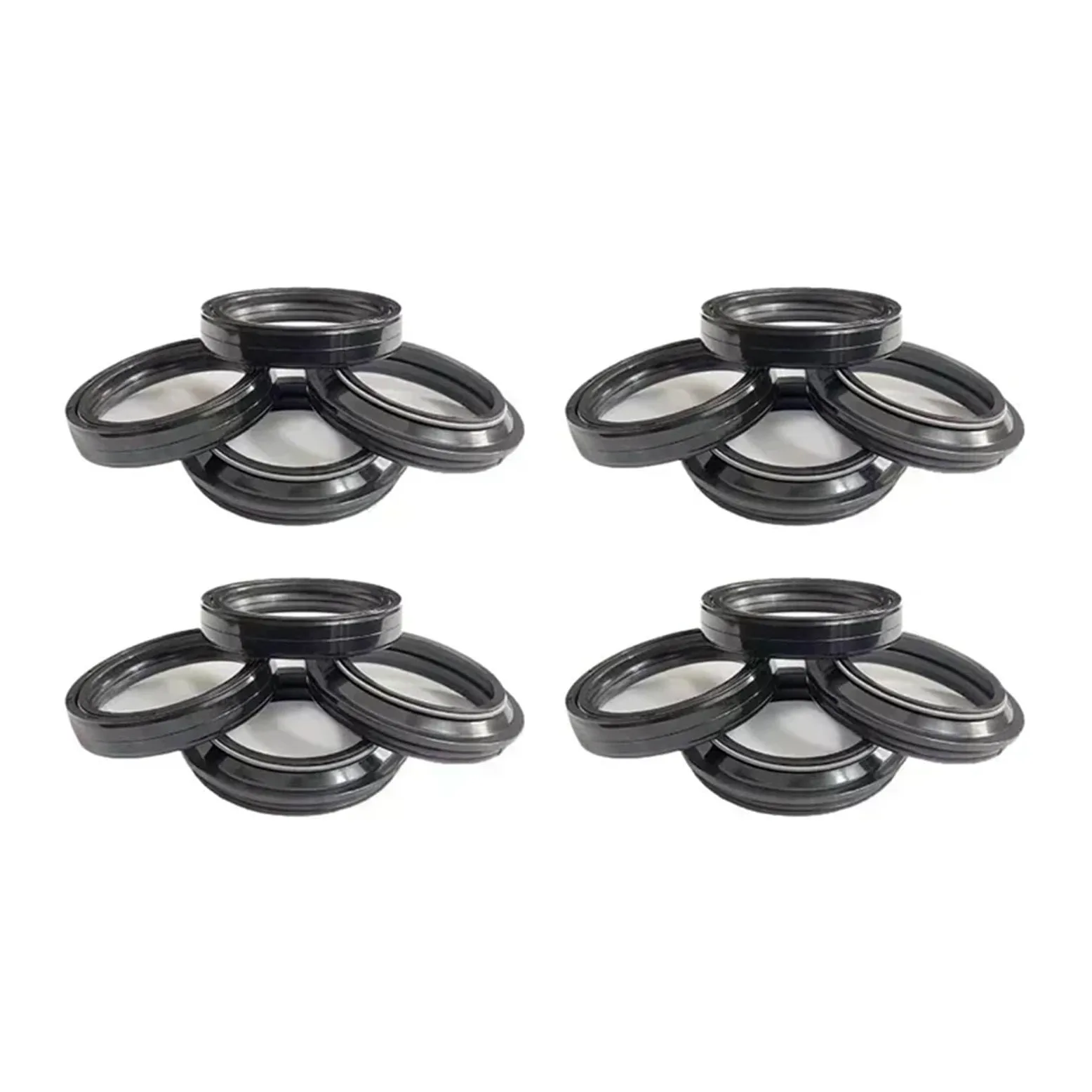Retenes de sello de aceite for eje de amortiguador de horquilla delantera de motocicleta (41 x 54 x 11 mm), cubierta antipolvo (41 x 54 mm) for Supersport 900 S SS 900 (1991-97)(8pc Seal 8pc Cover)