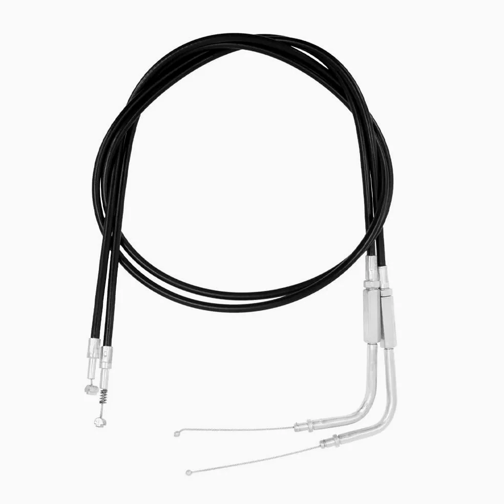 Cable de embrague para acelerador motocicleta, cables acero 90, 100, 110, 120, 130 y 150cm, línea para Sportster XL1200 XL883 Para Dyna