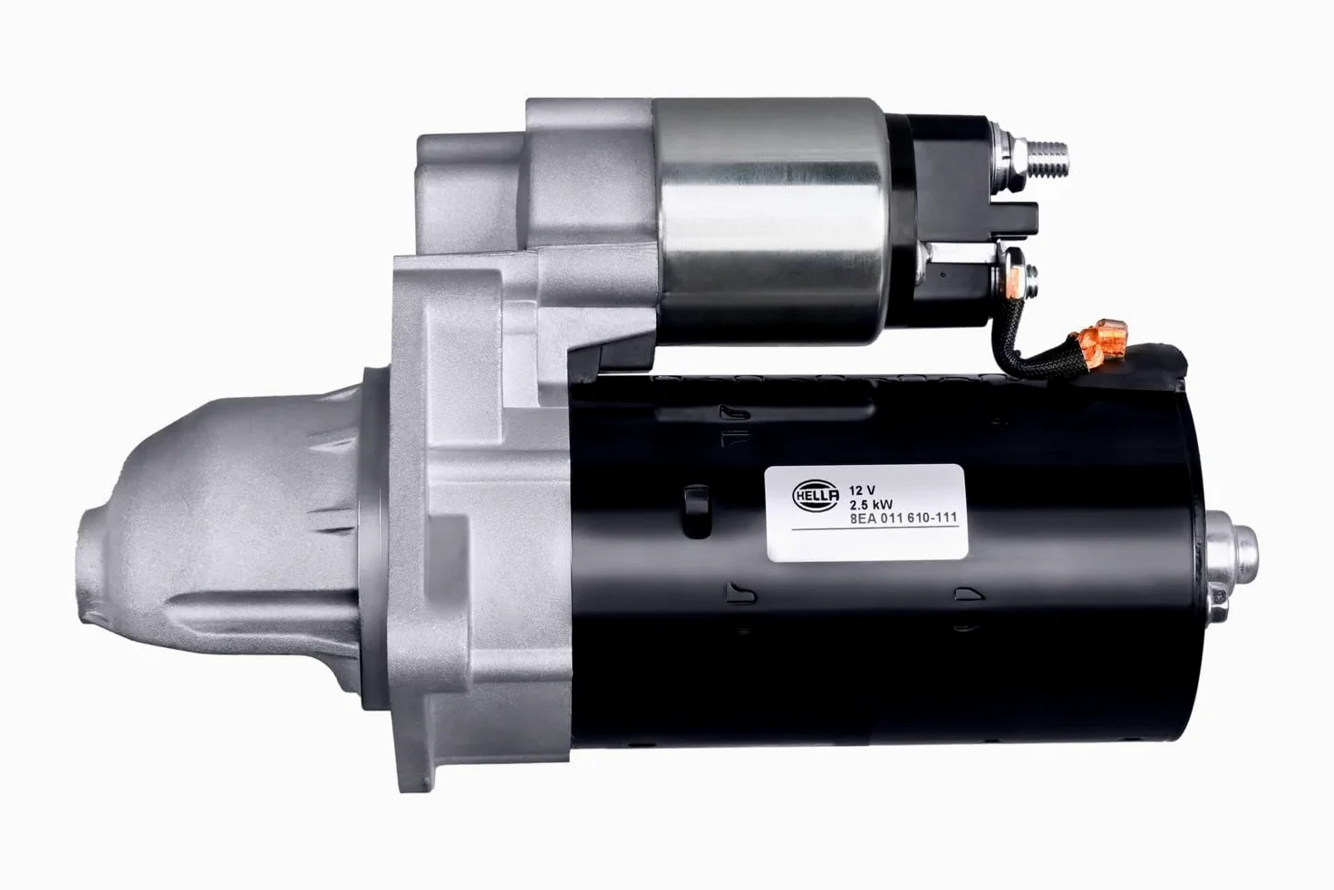 HELLA 8EA 011 610-111 Motor de arranque - 12V - 2.3kW - por ej. Iveco Daily III Platform/Chassis