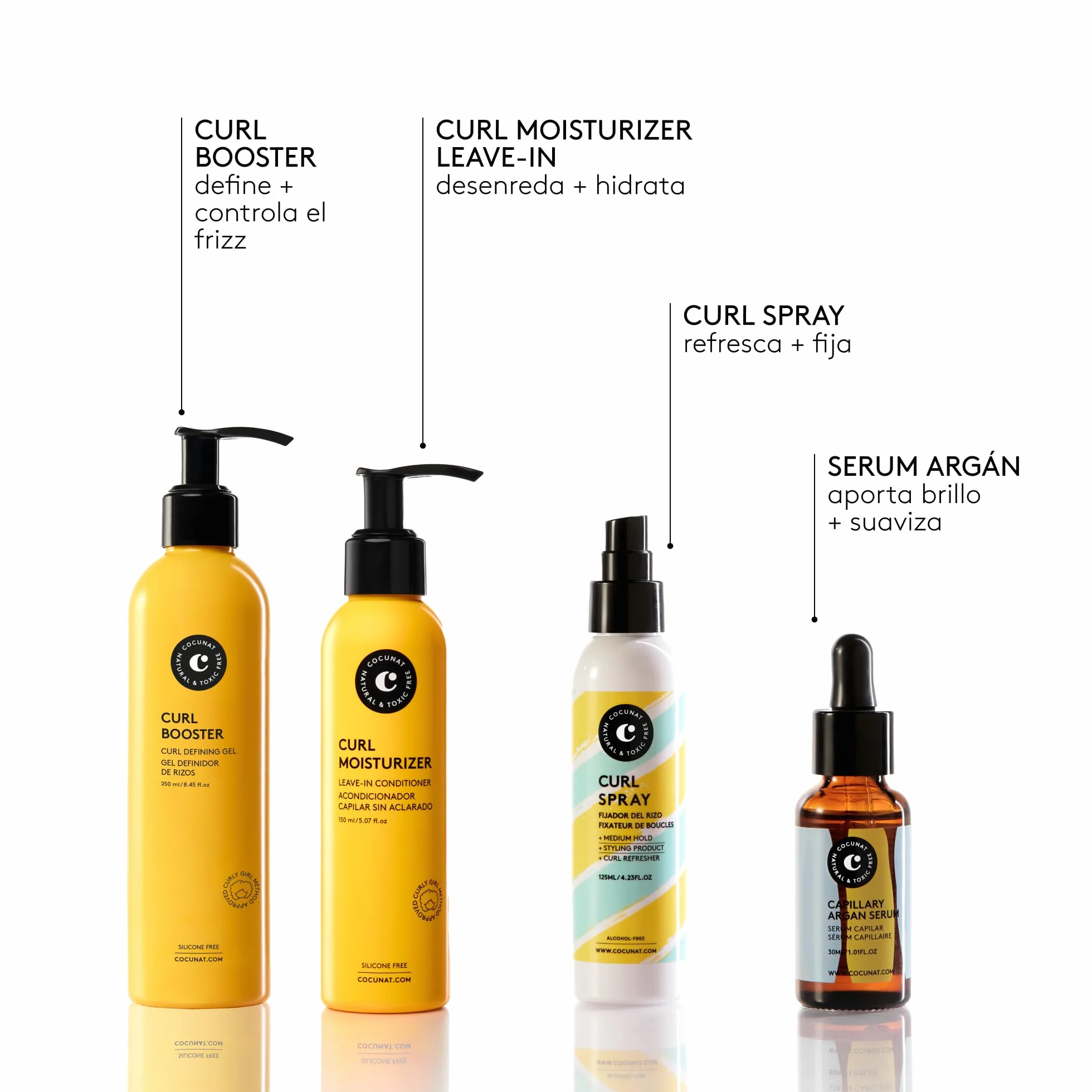 COCUNAT Booster de Rizos Gel de Definición 250 ml