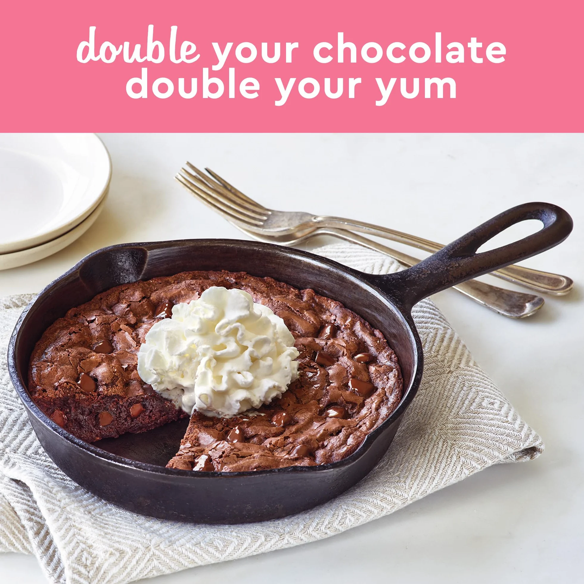 Duncan Hines Double Fudge Brownie Easy Kit 218.3 g