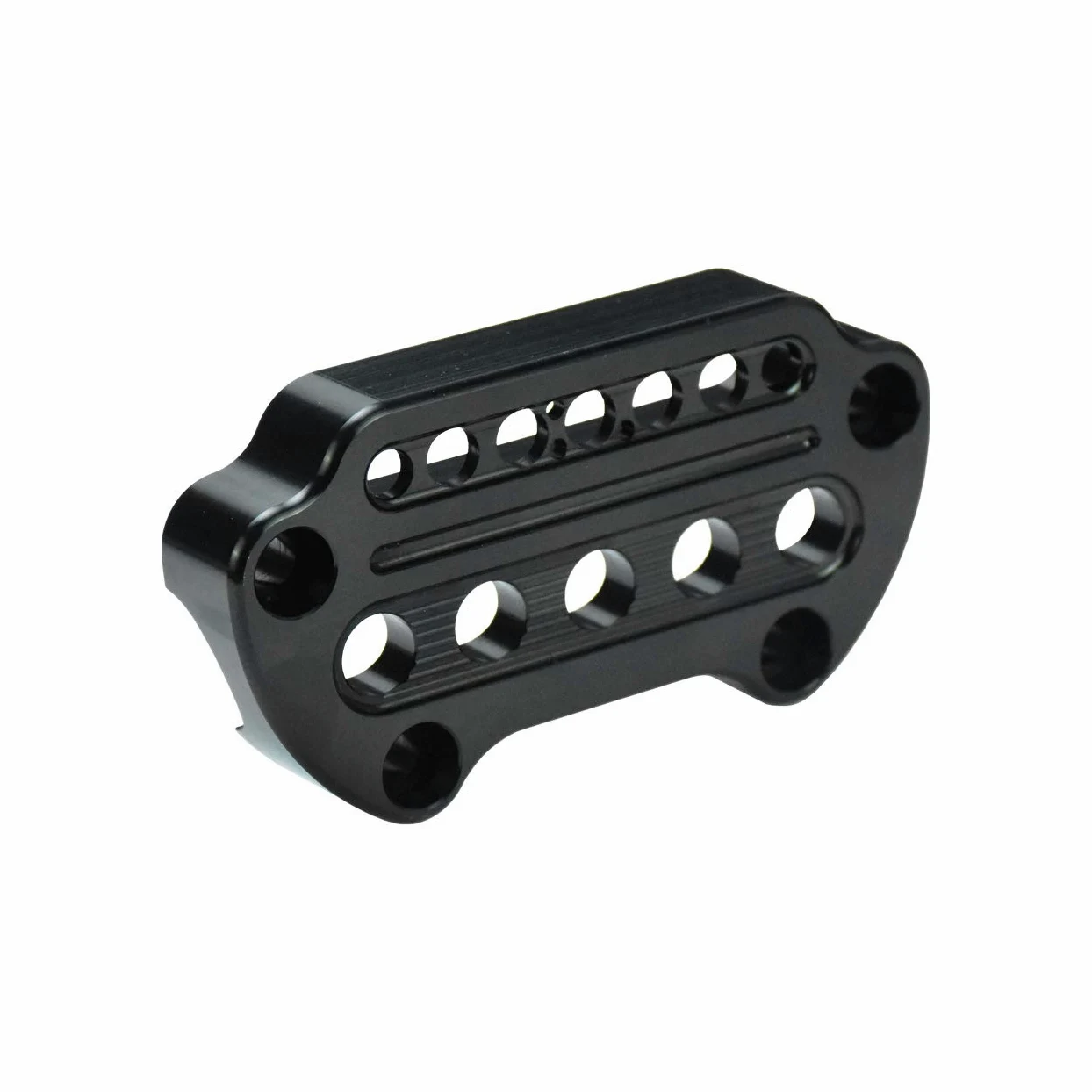 Abrazadera de manillar indicadora compatible con Harley Sportster Dyna