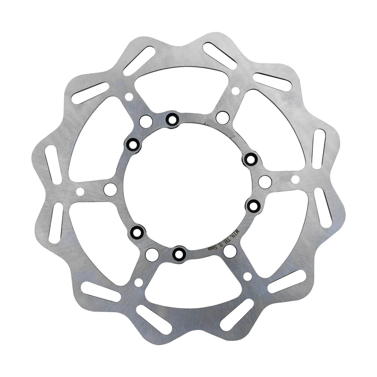 Disco De Freno Ranurado Para CRF250X CRF450X 2004-2021 CRF250R CRF450R 2002-2021 CRF250RX CRF450RX 270mm 260mm 240mm Rotor Disco Freno Trasero Delantero(270mm Front Disk)