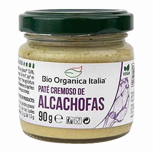 Paté de Alcachofas Bio Organica Italia 90 gr