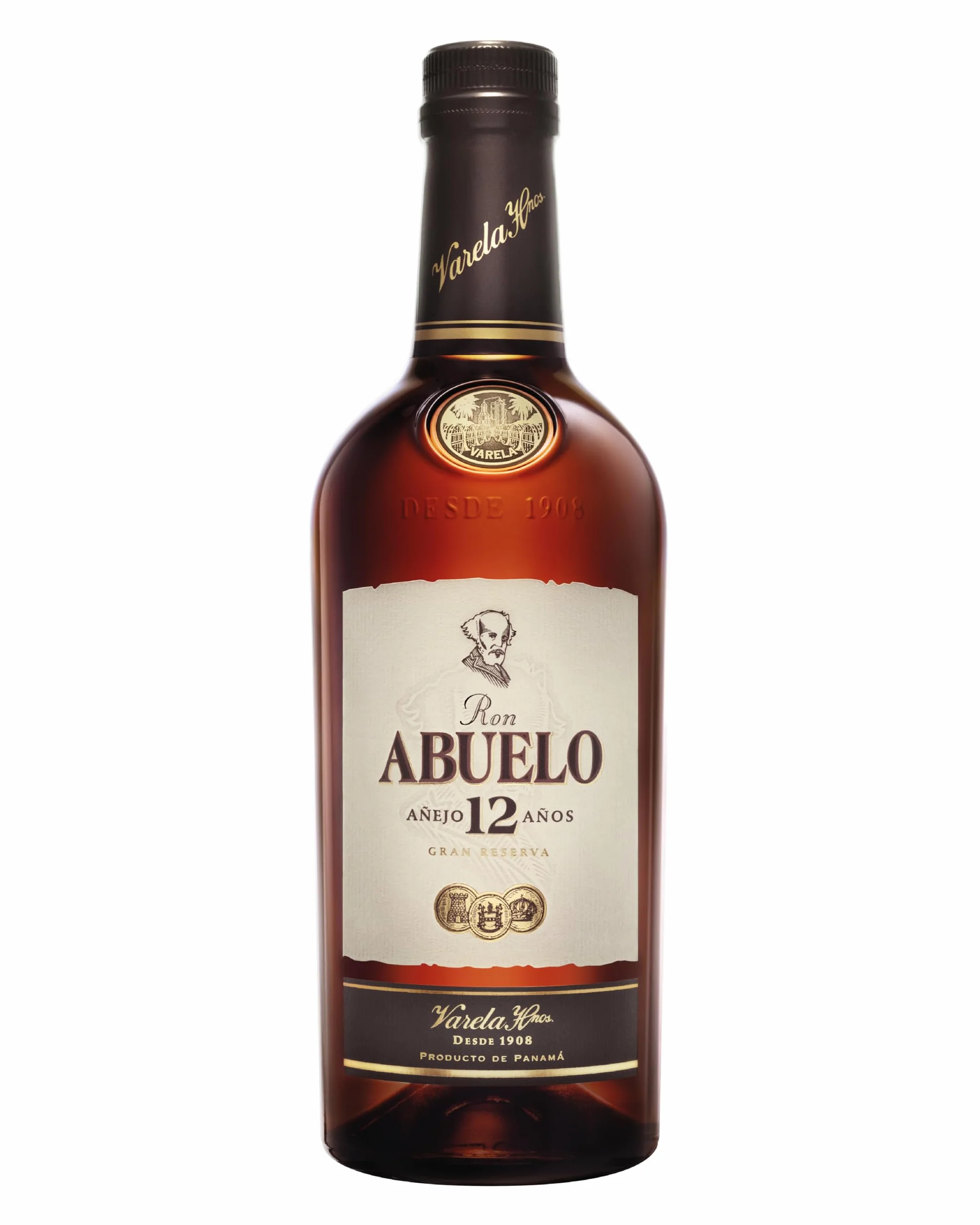 Ron Abuelo Añejo 12 Años Gran Reserva Estuche 700 ml