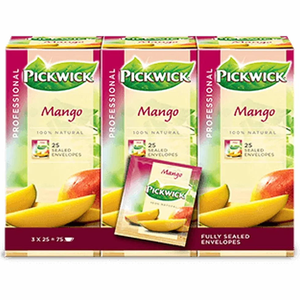 Pickwick Tea Mango Profesional 75 Pack
