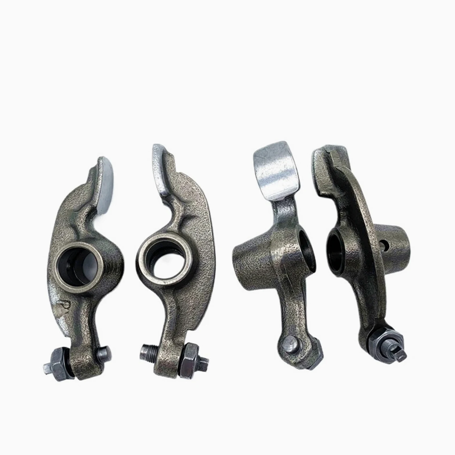 pieza distribución motor Compatible con Fit para Lifan Dayang QJMOTOR CBT125 CM125 QJ125 CA250 DD250 Exeited125 balancines de válvula balancines de motor varilla empujadora escape