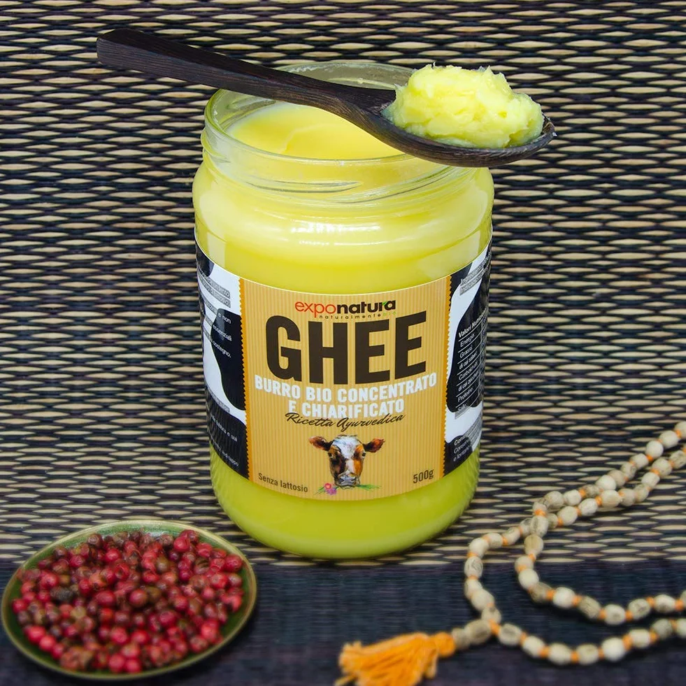 Exponatura Ghee orgánico Mantequilla clarificada 500 g