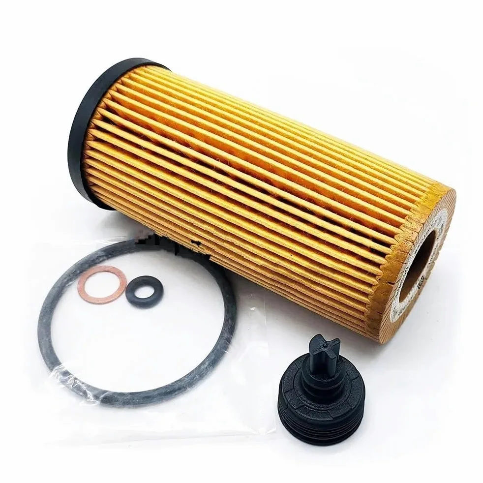 Kit de filtro aceite 11428593186 compatible con Mini X1 F48 M135i F40 X2 F39 F45 F56 F55. Incluye elemento filtrante Filtro de Aceite para Coche