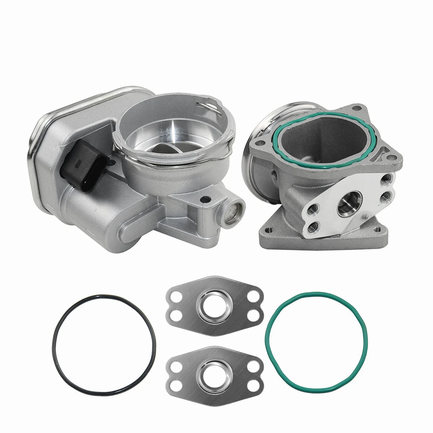Cuerpo del acelerador + válvula EGR compatible con 1.9 2.0 TDI BKD BKC 038128063G 038129637D 038128063M 038131501AN