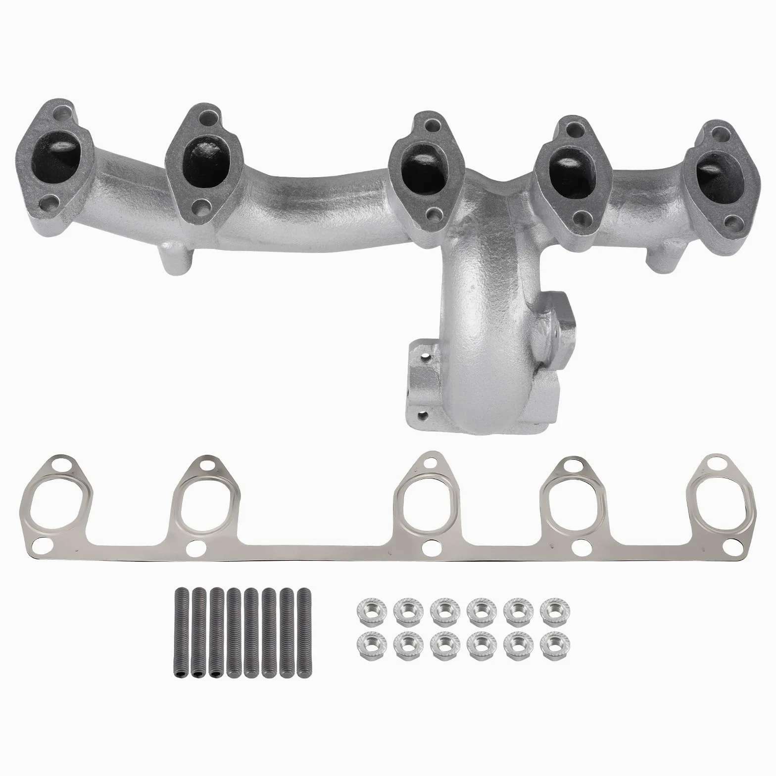 maXpeedingrods Colector de escape con kit de juntas para VW Crafter Bus Kasten
