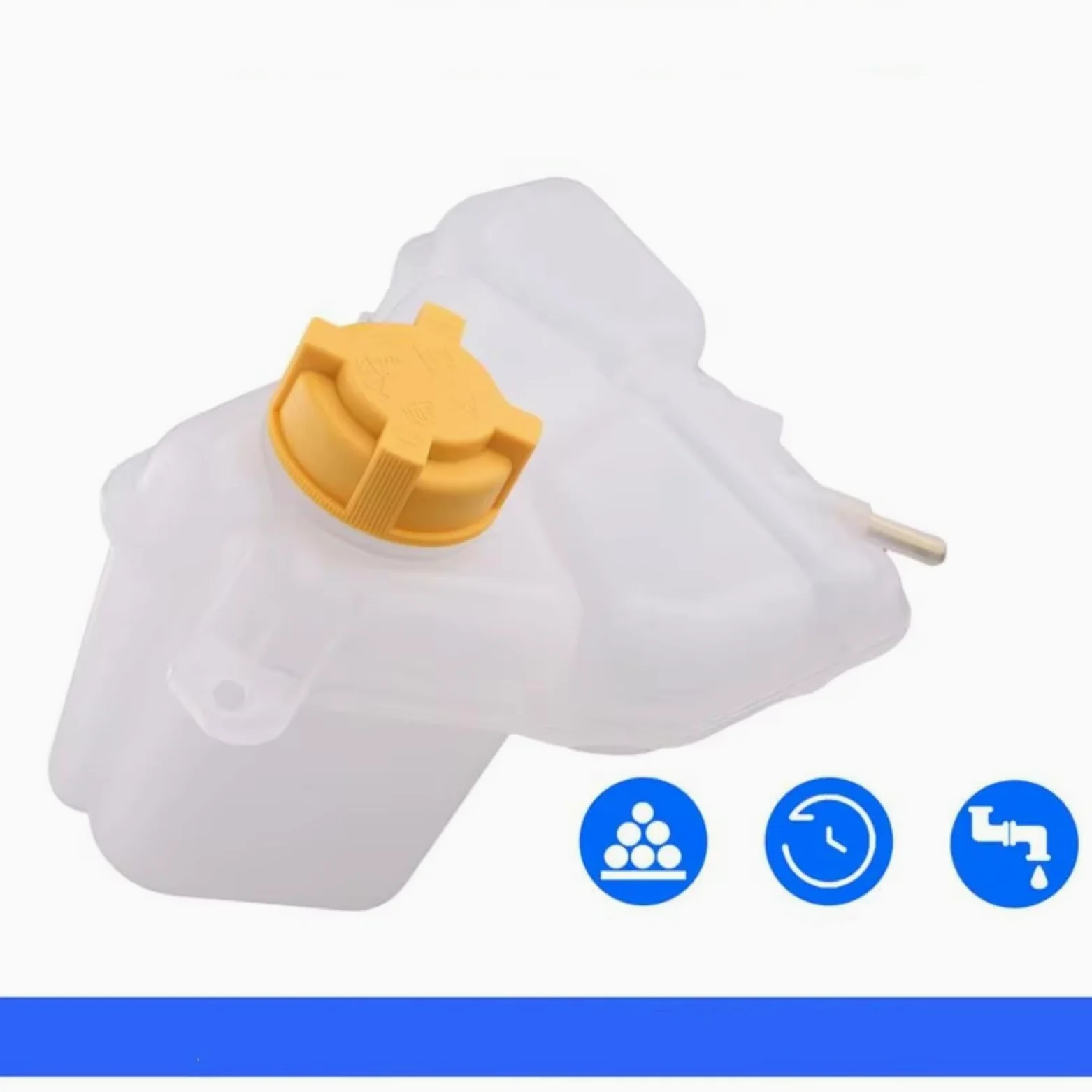 Depósito Radiador Compatible Con Ford Para EcoSport 2004-2012 Tanque De Expansión Agua Del Depósito Refrigerante Motor Coche Cubierta 2S658K218BB 2S652K218AC