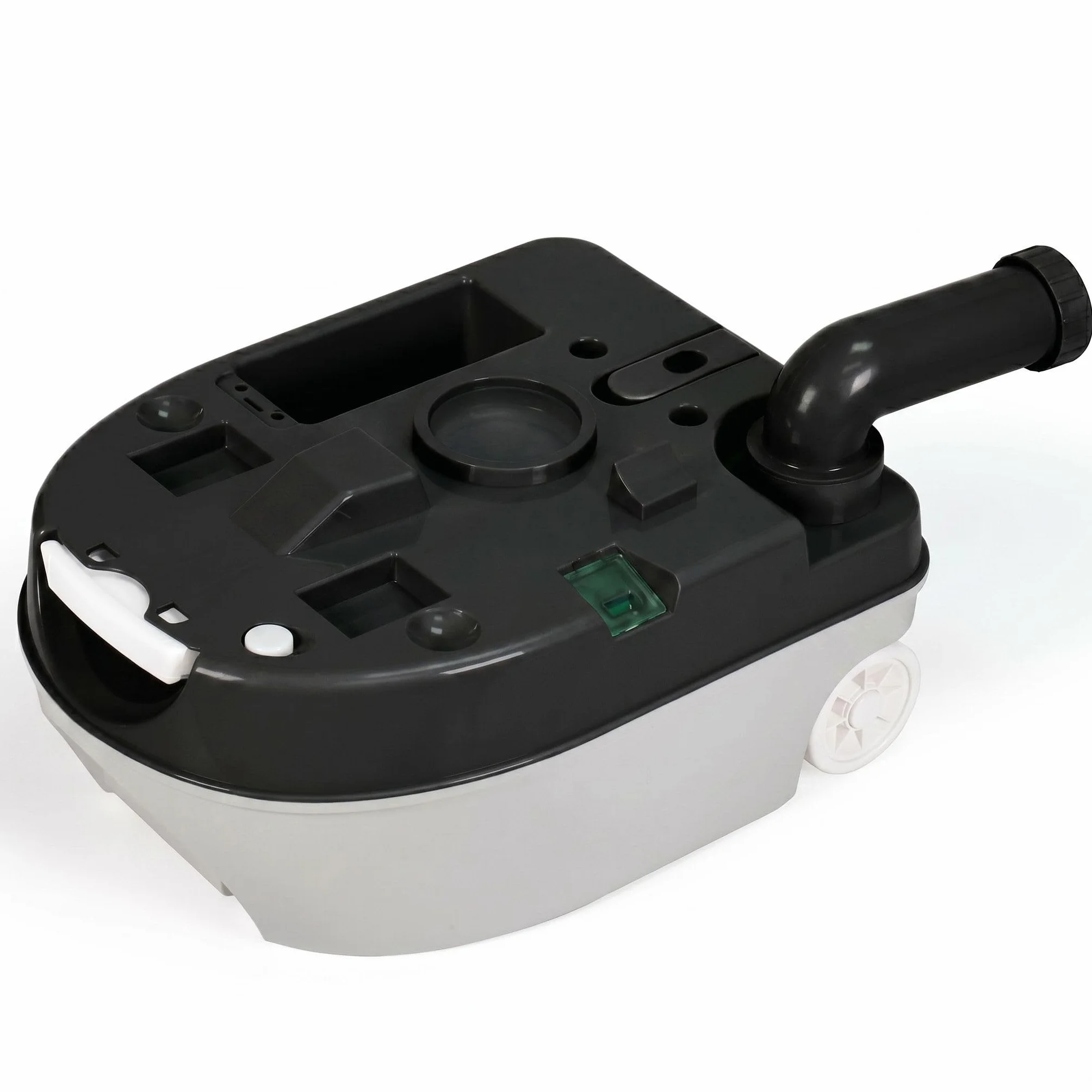 briebe Camp WC Inodoro Portátil Químico con Ruedas Adultos Potty 24L Camping, Camper, Auto Caravana, Water con Cisterna Descarga Agua 20L, Válvula Drenaje sin Fugas, Fácil Limpiar y Vaciar WC1196G