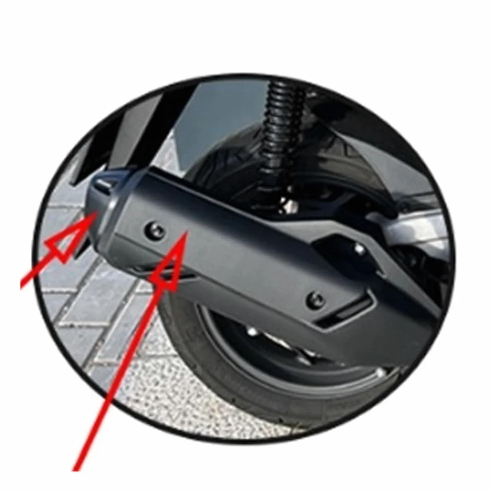 Deflectores Calor Escape para PCX160 PCX 160 125 PCX125 2021-2023 Silenciador Escape para Motocicleta Tubo Protector Térmico Cubierta Aislamiento Térmico Protector