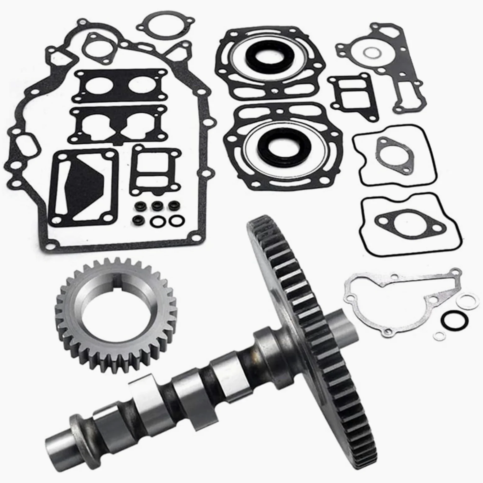 Kit de árbol de levas con engranaje recto, para Kawasaki FD620D Mule 2500-4010, 12044-0803 59051-2112 AM124510, juego de piezas de reparación de motor de alta calidad