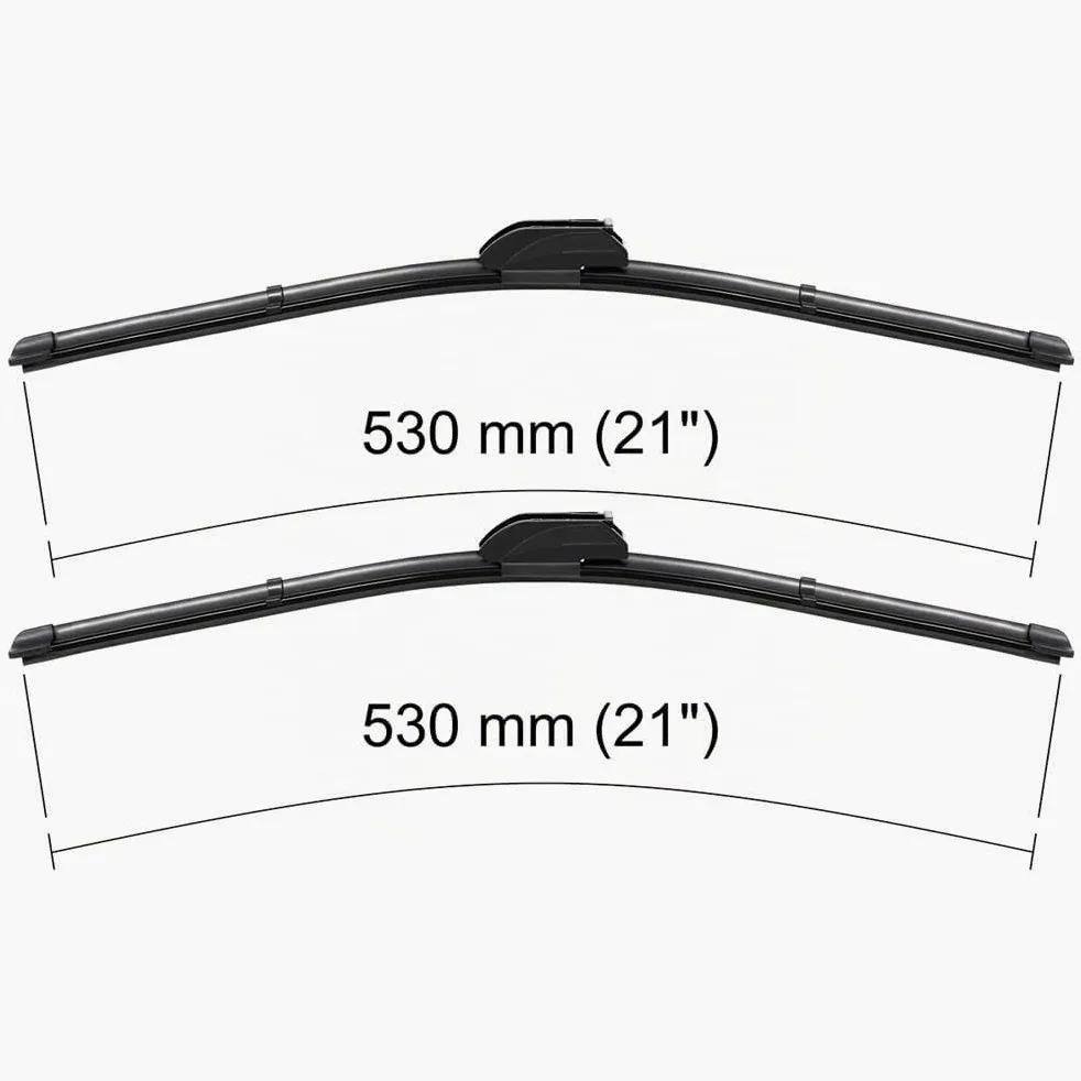 Mossa Escobillas limpiaparabrisas adecuadas para Audi A4 B6 (2000-2001) PA | Avant, Cabrio, Berlina