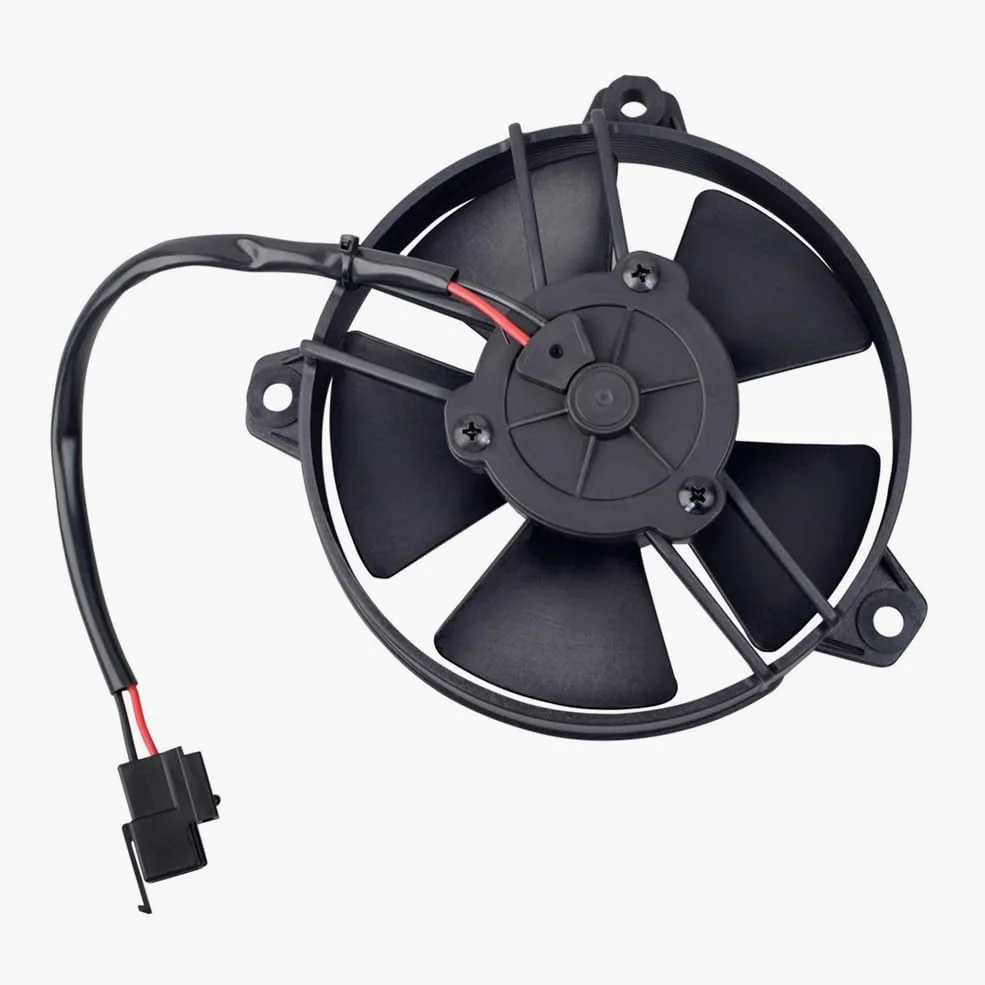 30103011 - Ventilador de refrigeración de hoja recta de 12 V de 5.2 pulgadas para Racing Moto ATV y enfriador VA31A10146A