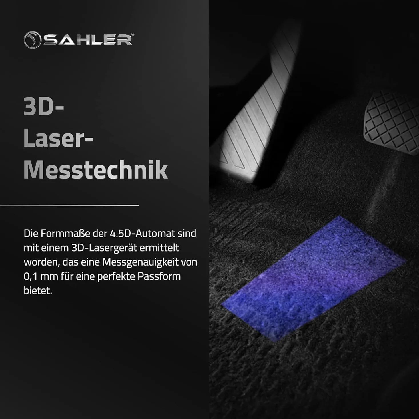 Sahler Alfombrillas de coche compatibles con Jeep Avenger Electric 2025-2026 | 4.5D Premium TPE goma antideslizante alfombrillas de goma impermeable coche coche negro