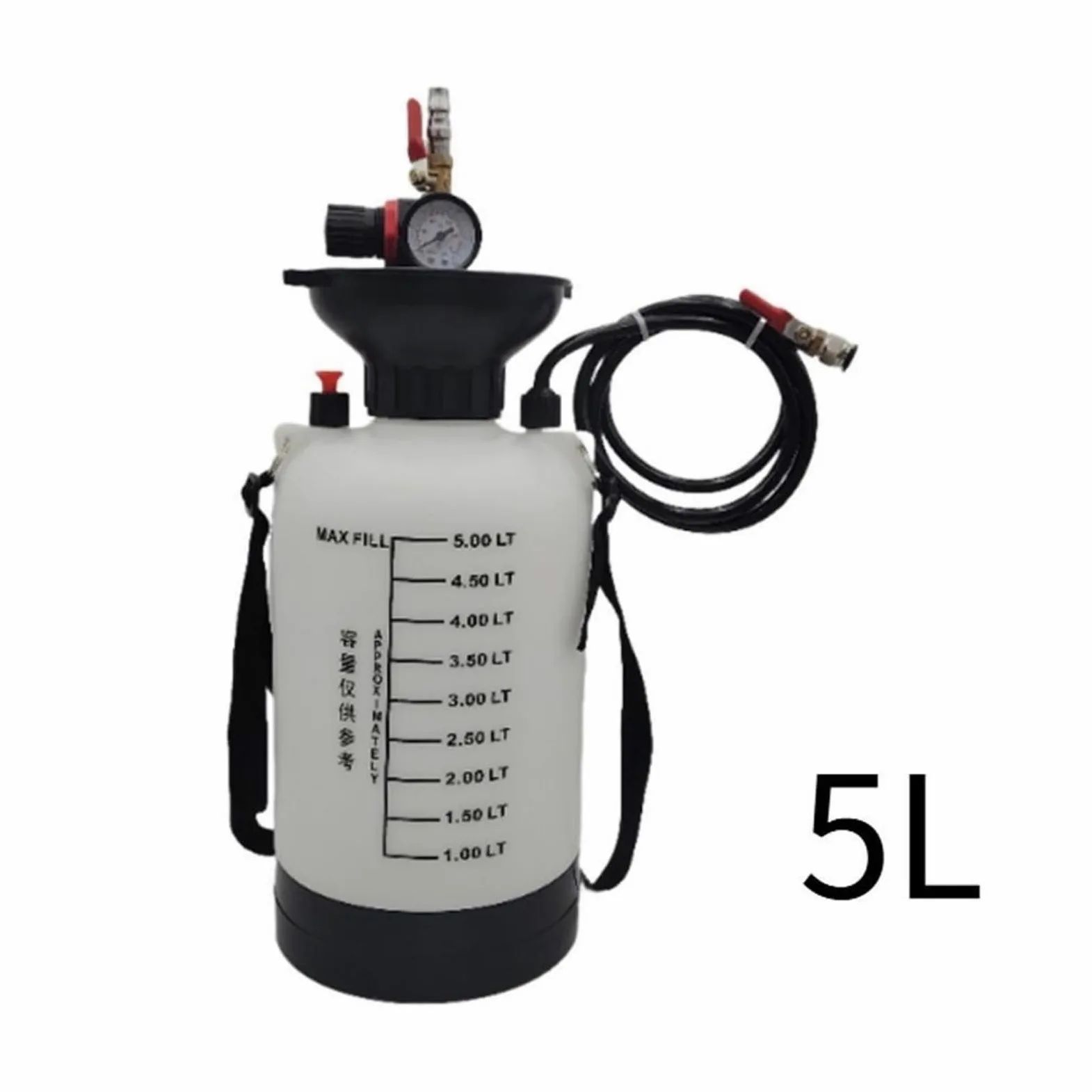 Bomba de aceite Bomba de fluido de transmisión neumática, herramienta extractora de fluido neumática, bomba de aceite para engranajes Extractora de Líquido(Without Adapter)