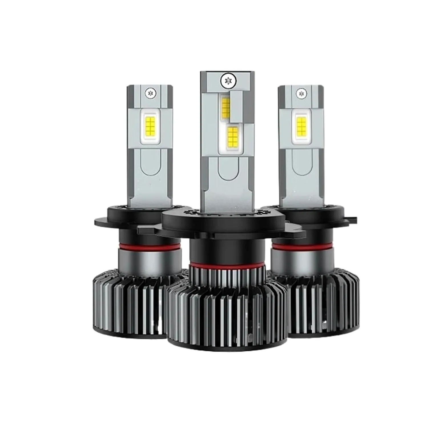 Bombilla LED Bombillas De Faros LED H4 H7 H11 Kit Luces LED Repuesto | 9005/HB3 9006/HB4 9012 HIR2 Luz Antiniebla 12V 6000K Reemplazo Faro Coche Blanco