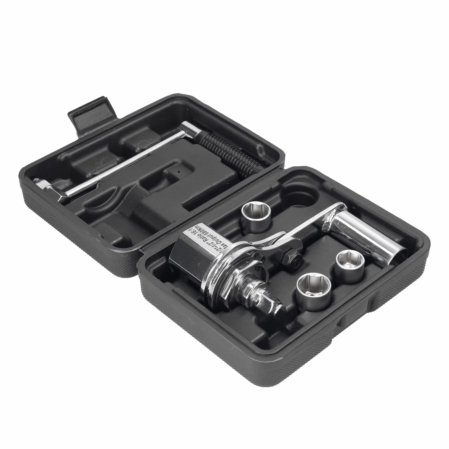 Llave multiplicadora de par torsional de 1/2 pulgada, removedor de tuercas de lengüeta de mano de obra, llave de fuerza de desmontaje de neumáticos de coche, máx. 680 Nm