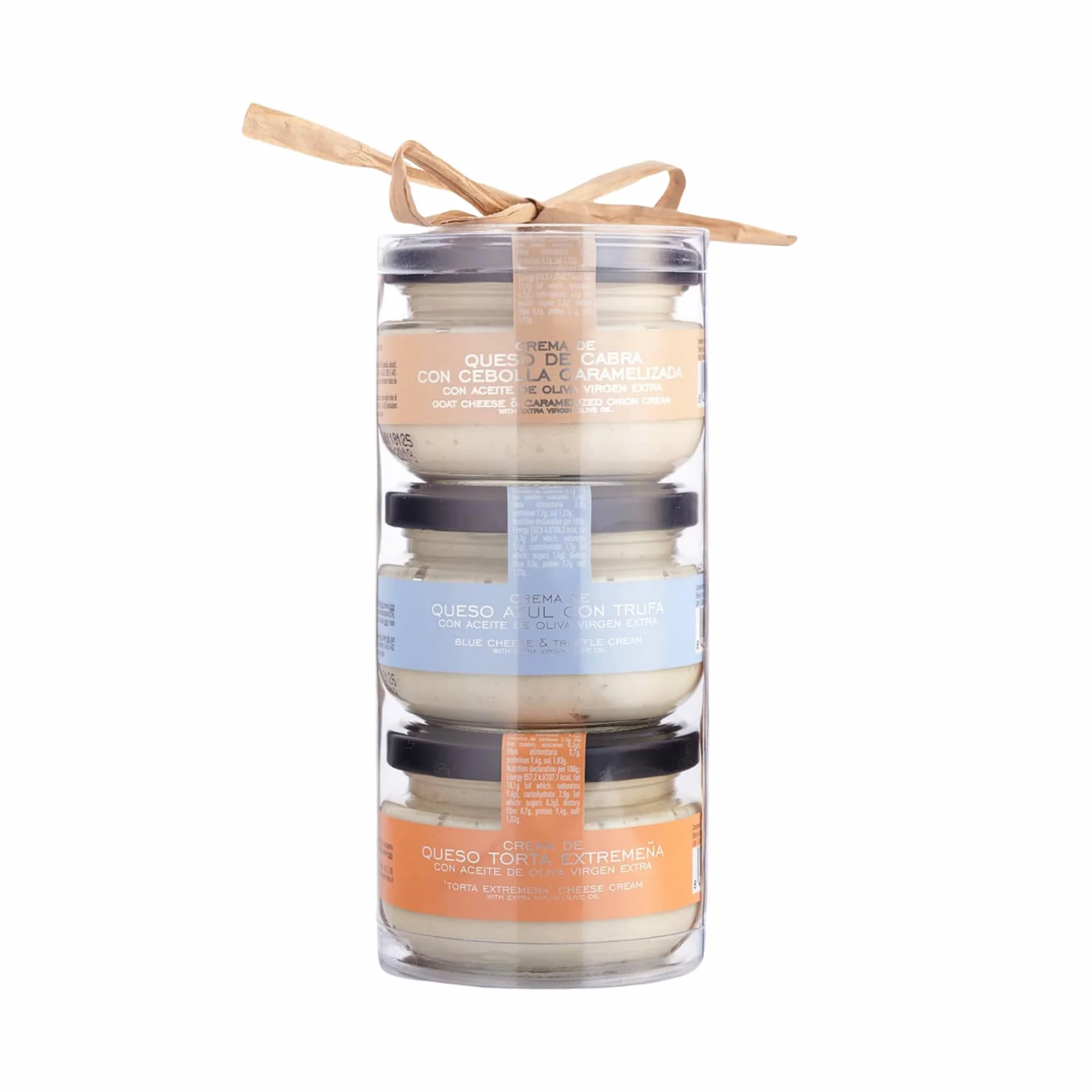 Pack Tres Cremas de Queso La Chinata - Cremas Gourmet para Untar - Tapas