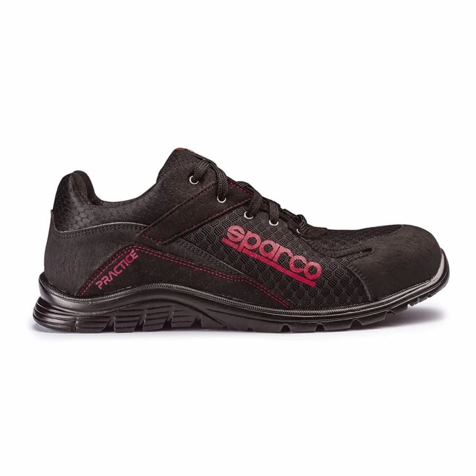Sparco - Practice Nigel ESD S1PL SR FO - Calzado de Seguridad para Hombre y Mujer - Calzado de Trabajo Antideslizante y Resistente Adecuado para Cualquier condición de Trabajo - EU 40