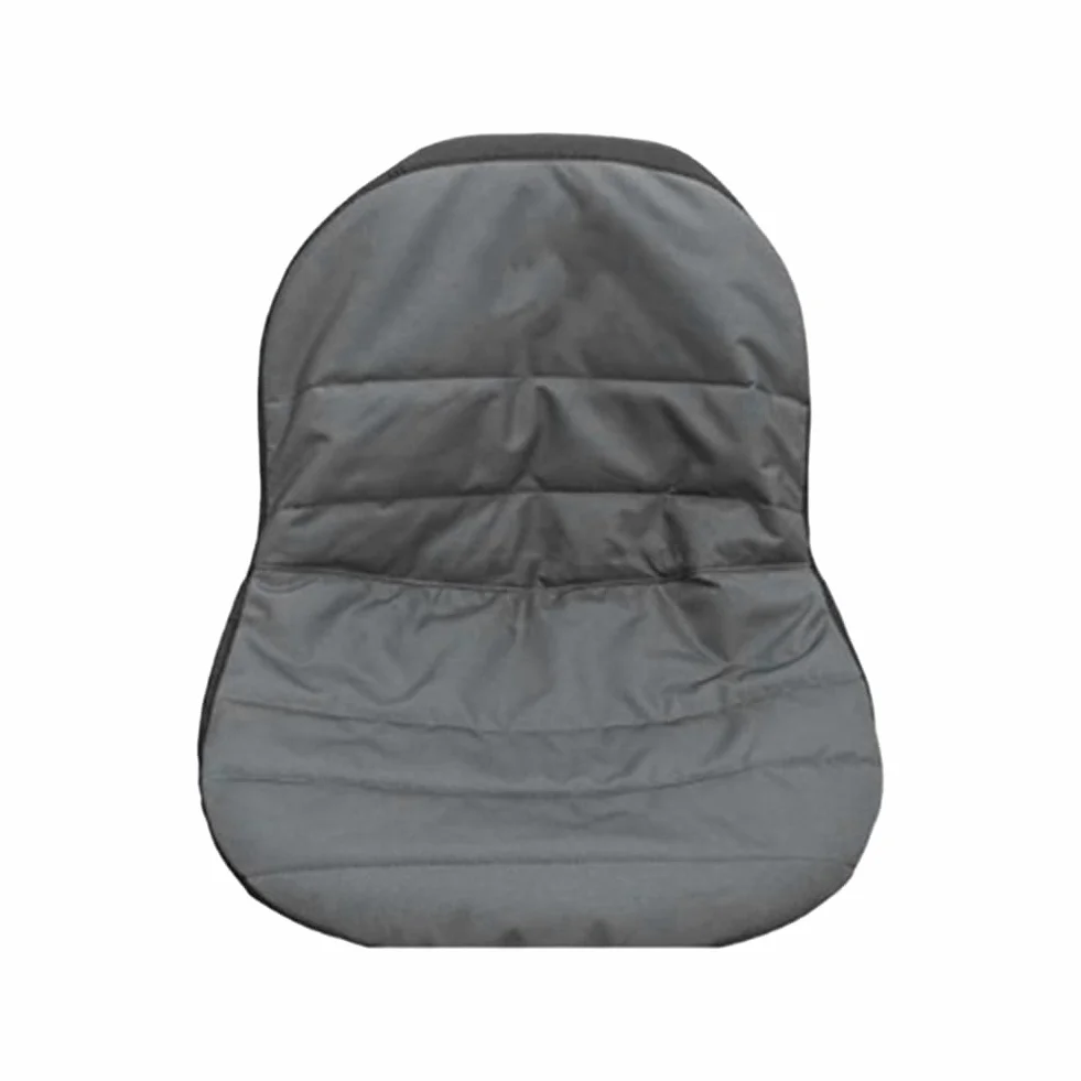 Universal para Asiento de Tractor, Cortacésped, Acolchada, Cómoda, Bolsa de Almacenamiento, Mediana (Gris)