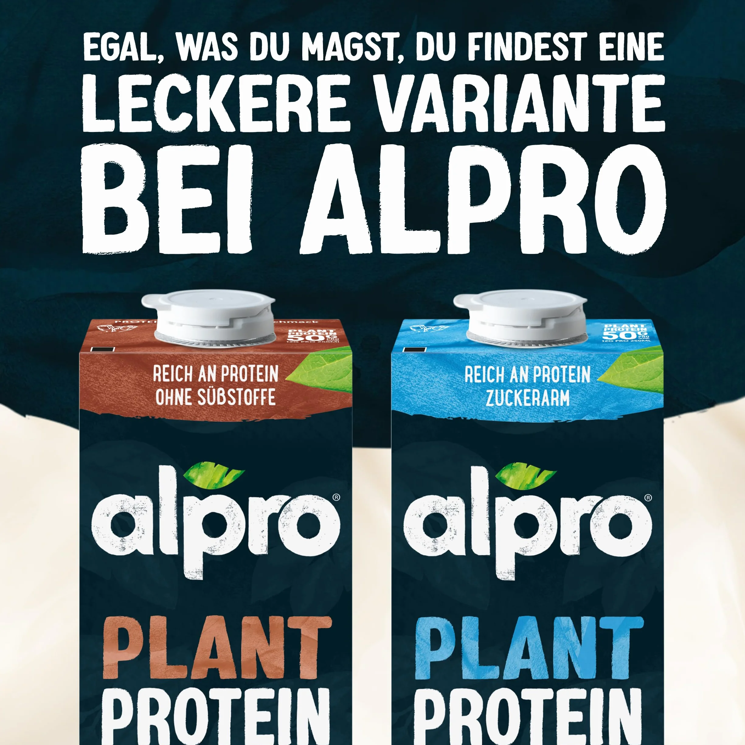 Alpro SOYA Bebida de larga duración proteínas 1 litro 50 g proteína por paquete alternativa leche vegana sin lácteos paquete de 8