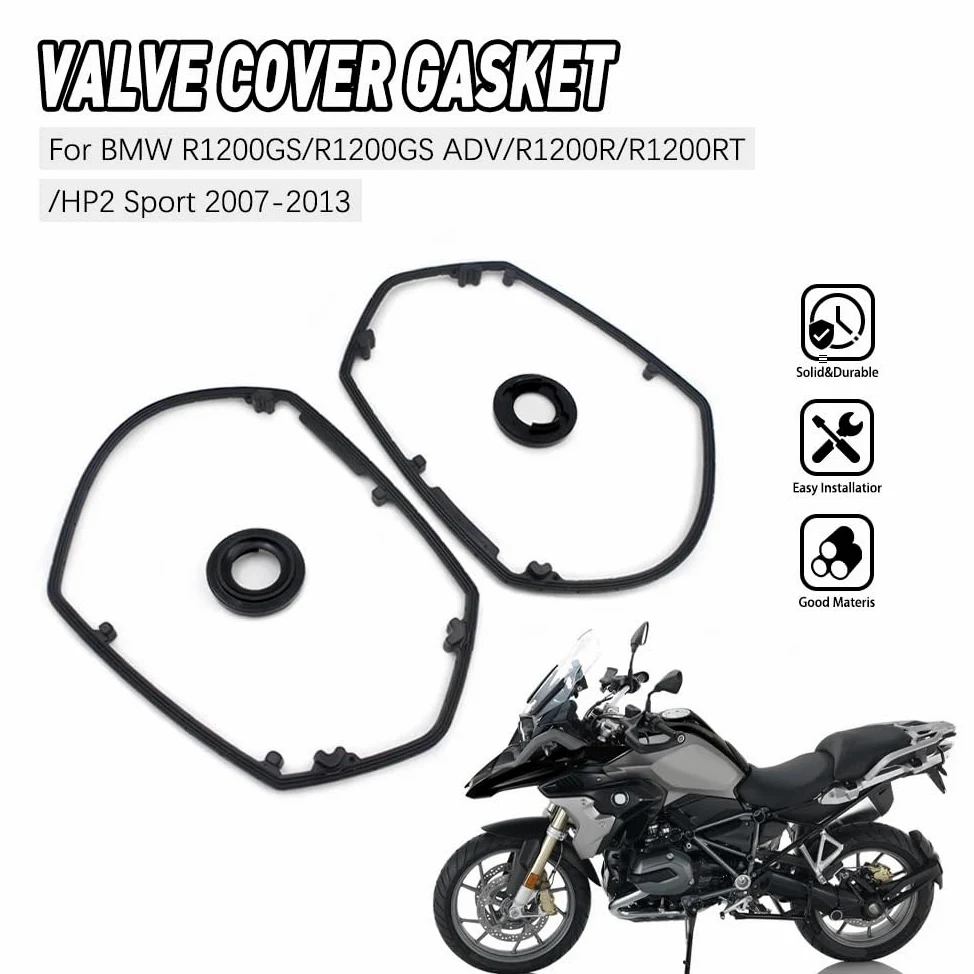 Juego completo de juntas motor Compatible con Bmw Serie R HP2 HP2 Sport R1200 R1200GS ADV R1200R R1200RT junta protectora de embrague de cárter de cilindro Juego Juntas Motor