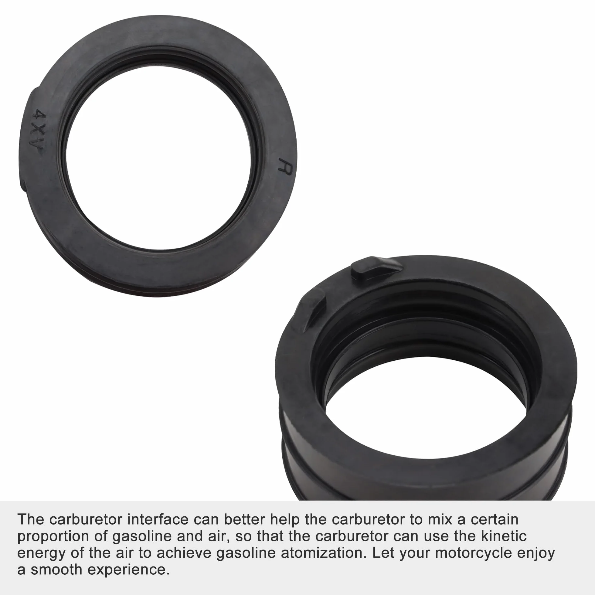 GOOFIT Capucha Antipolvo Del Maniquí De AdmisióN Del Carburador Reemplazar Para YZF R1 1998-2001 4XV-13597-00