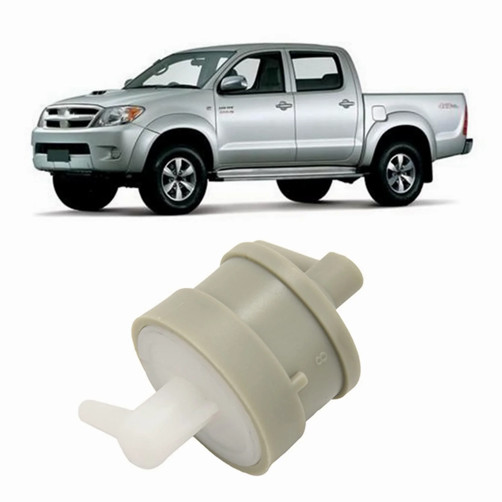 80 Piezas 90917-11036 Filtro de Gas para Land Coaster HFn Filtro de Gas de Vacío