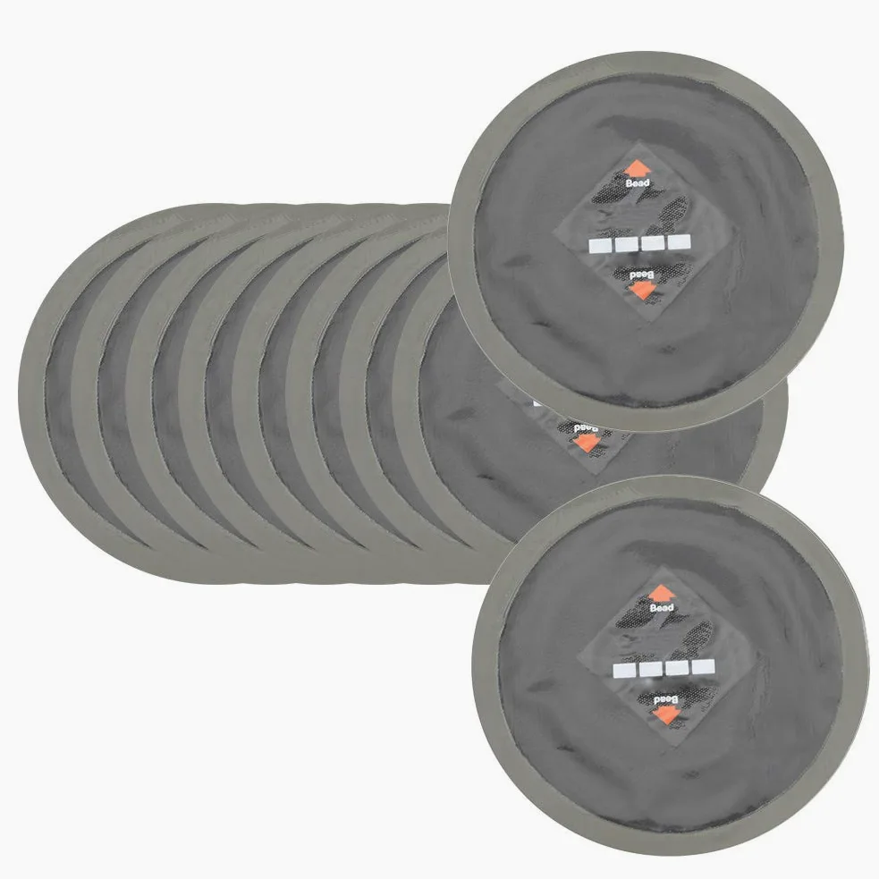 Cocoarm 10 Piezas de Neumáticos para Automóviles Reparación de Pinchazos de Goma Mochilas Frías sin Tubo, Kit de Parche de Neumáticos Universales de con Operación Profesional Fácil,