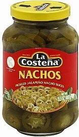 La Costena Rodajas de nacho de jalapeño en escabeche, 15.5 onzas paquete de 2