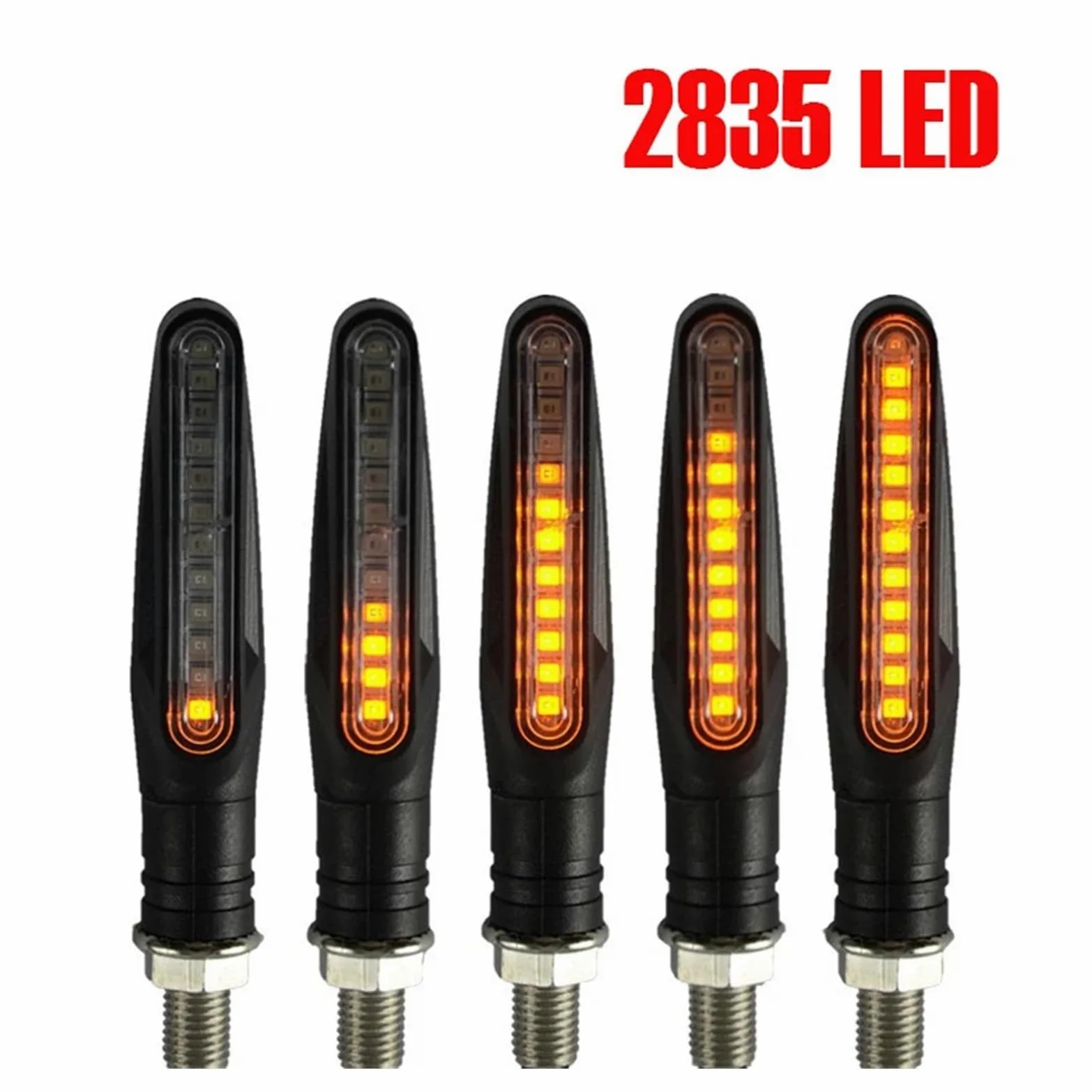 Luz Intermitente para Motocicleta 2835SMD, 12 V, 12 LED, para Tuning De Motocicletas Garupa Virago 535, Homologada. Indicadores Giro