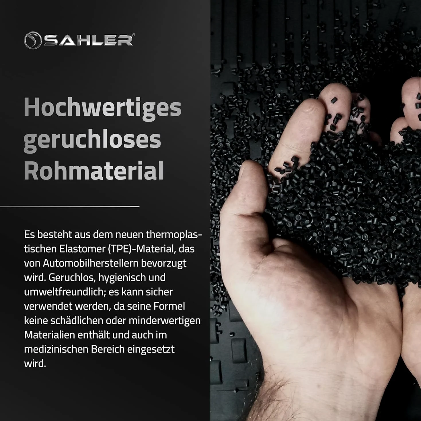 Sahler Alfombrillas de coche compatibles con Jeep Avenger Electric 2025-2026 | 4.5D Premium TPE goma antideslizante alfombrillas de goma impermeable coche coche negro