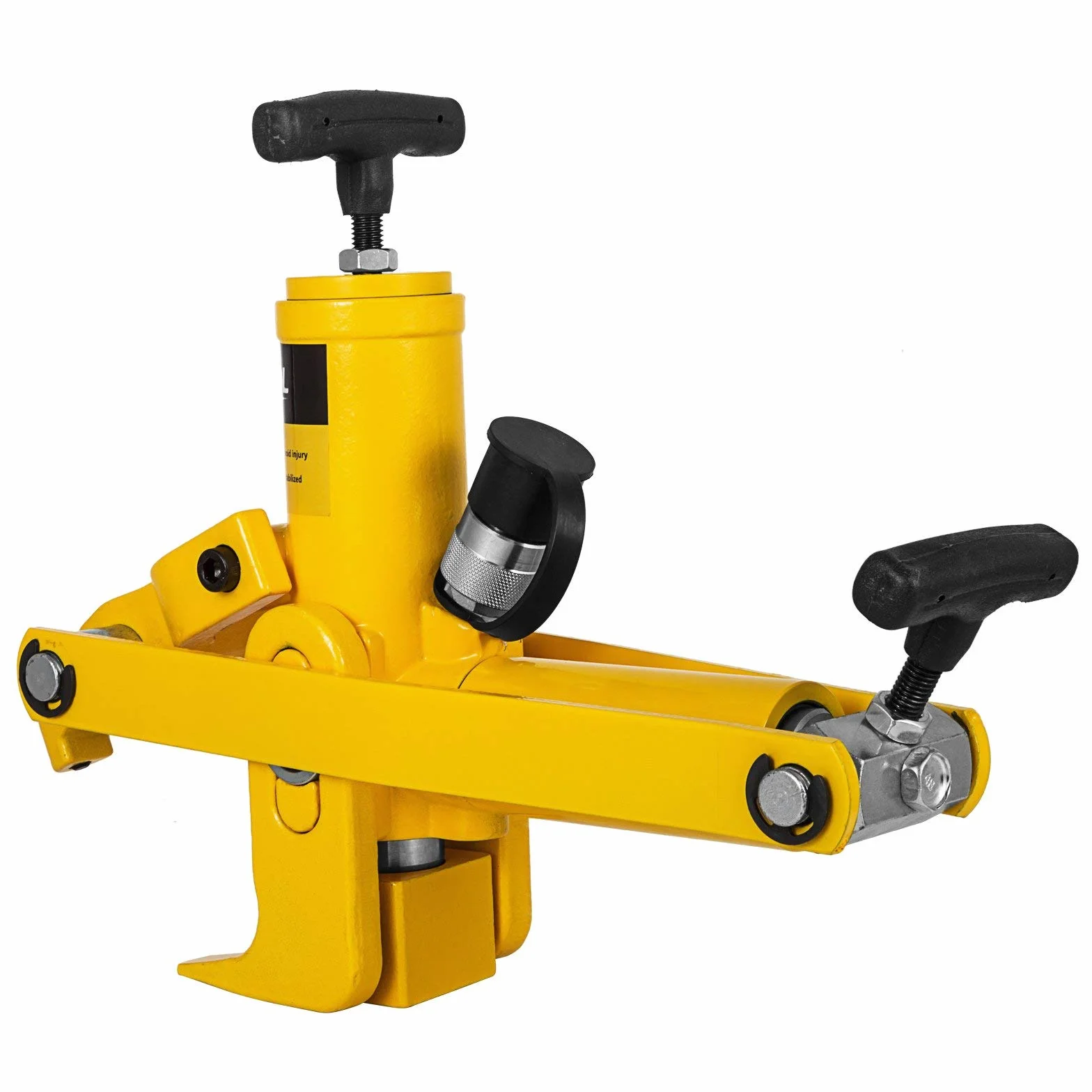 VEVOR Trituradora de perlas hidráulica de 13,8 toneladas, tecnología de montaje de 10.000 psi, huella hidráulica de 12,7 cm
