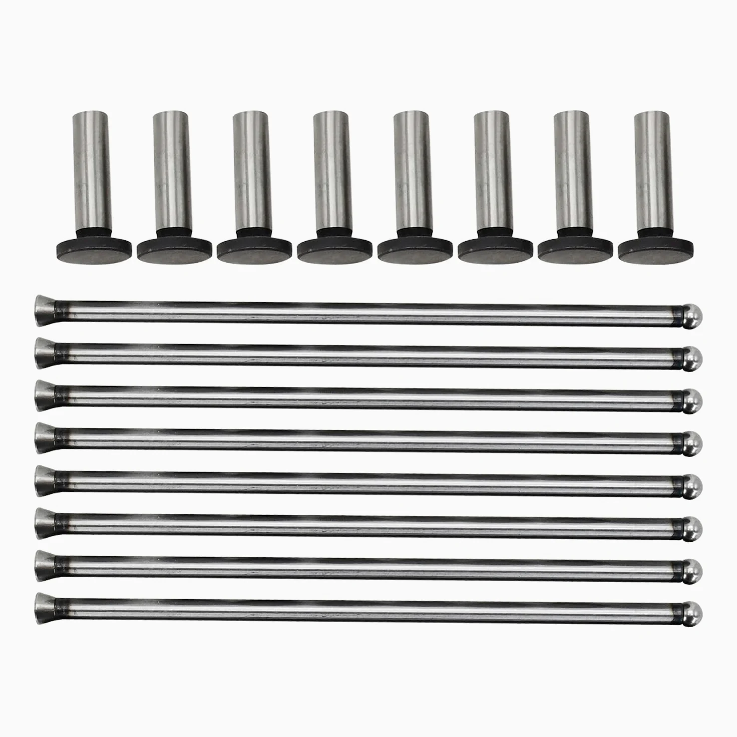 Kit de varilla de empuje y válvula compatible con cargador Bobcat 843 853 1213 960 2060 compatible con motor Isuzu 4JB1