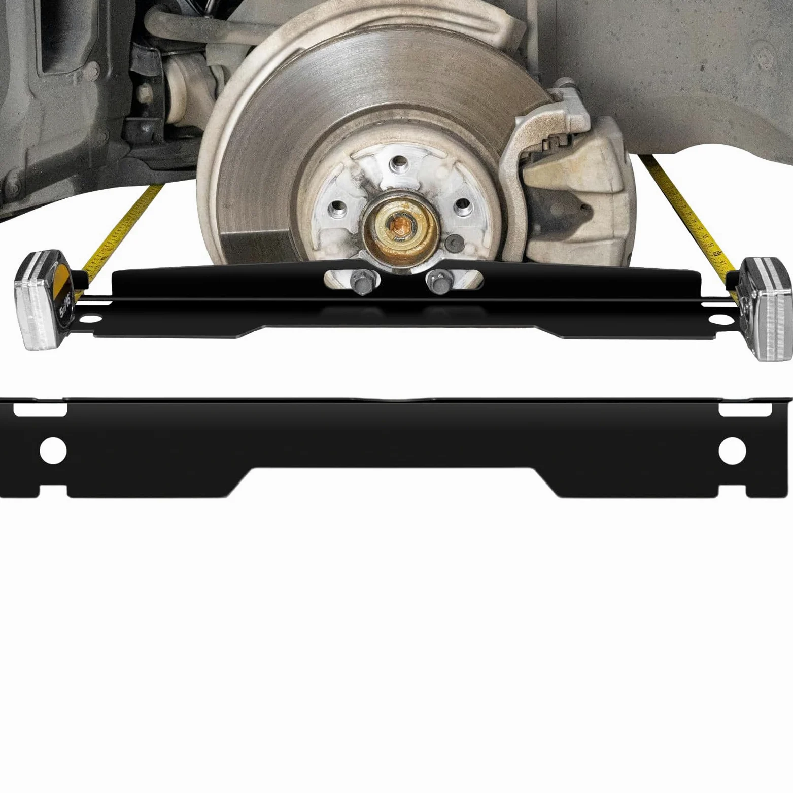 Herramienta de Alineación para Automóviles Placas de Medición de | Alineador De Neumáticos para Mantenimiento de Vehículos y Remolques en Taller