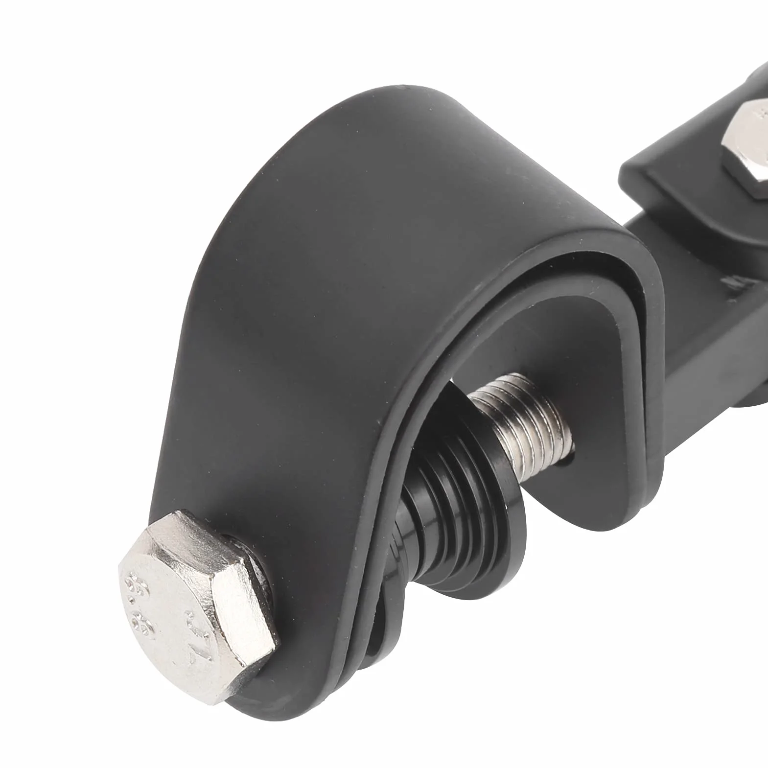 Estriberas de Motocicleta de 7-1 / 2 Pulgadas, Resistentes a la Corrosión para Motocicleta con Protectores de Barra de Choque de Motor de Carretera de 25 Mm / 1 Pulgada Pedales/reposapiés y accesorios