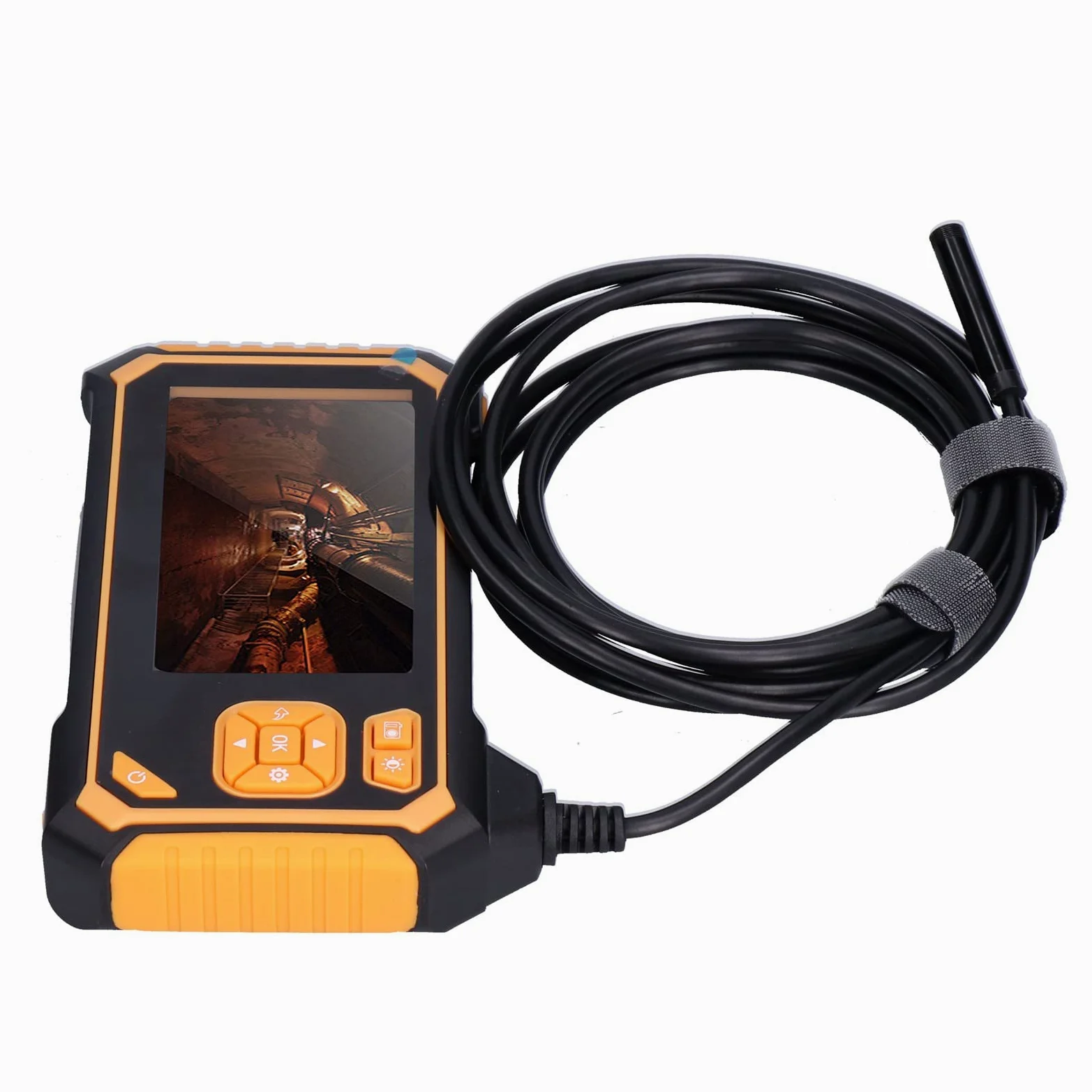 Cámara Tipo Serpiente con Cuello de Cisne, Boroscopio 1080P con 10 Paquetes de Voz para Arqueología, Pantalla LCD de 4,3 Pulgadas, 113-1 para Laboratorios (#3)