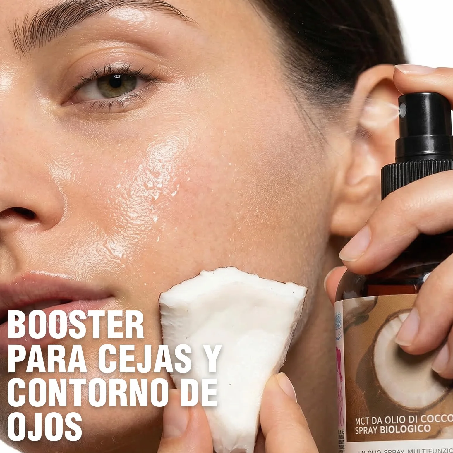 Benvolio Spray MCT Aceite de Coco Bio 250ml – Keto & Paleo – Antifrizz, Energía Rápida