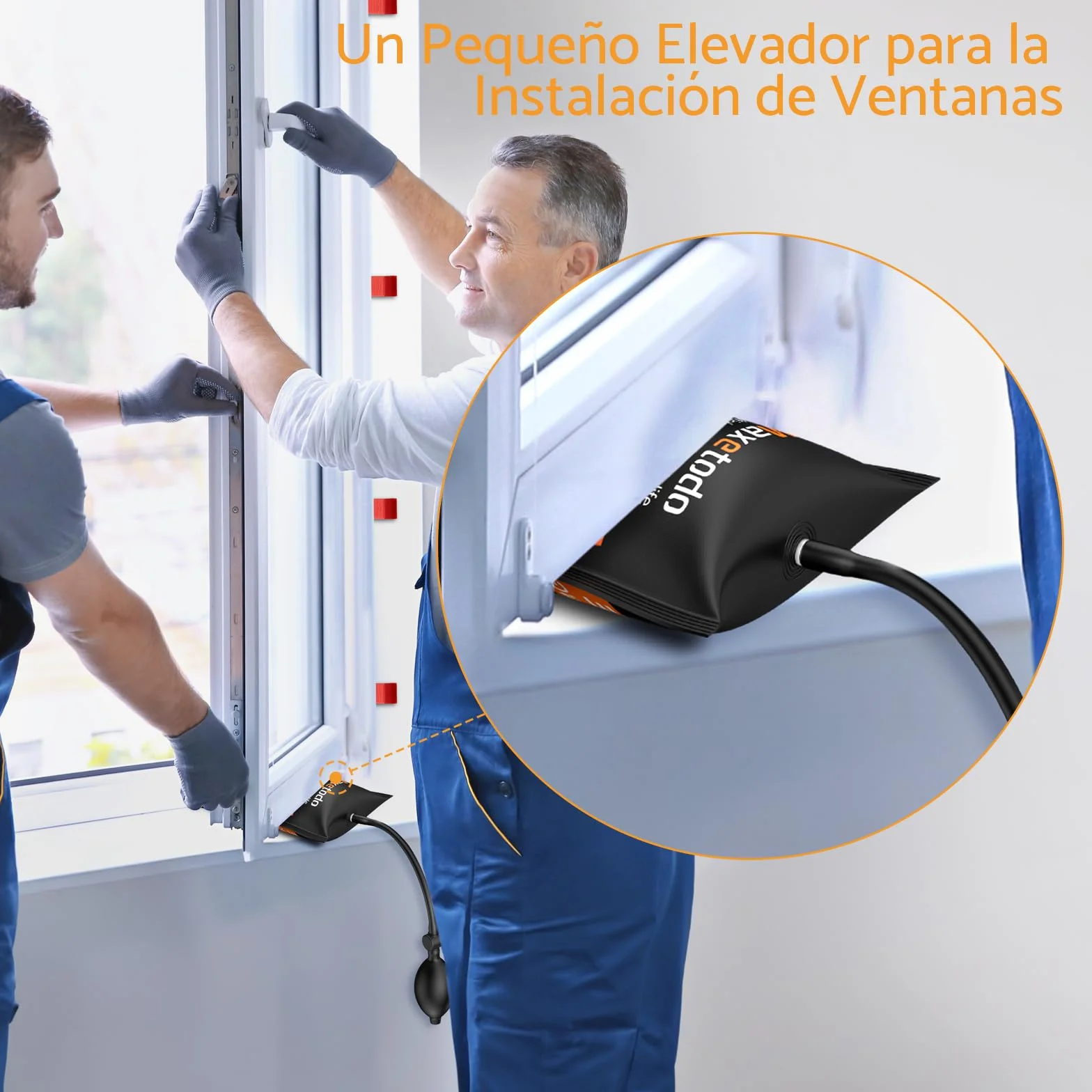 Almohadilla Inflable de elevación para Levantar Muebles Pesados de hasta 440 Libras