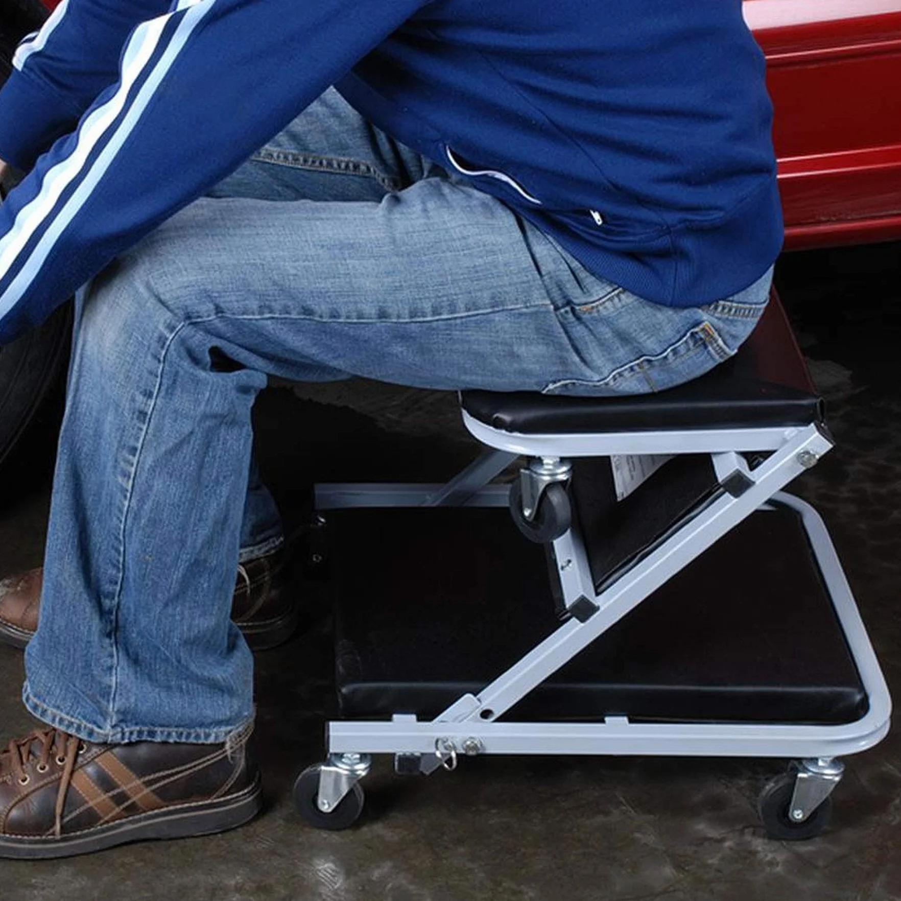 Pro Lift c-2036d Gris 36 "z-Creeper Asiento
