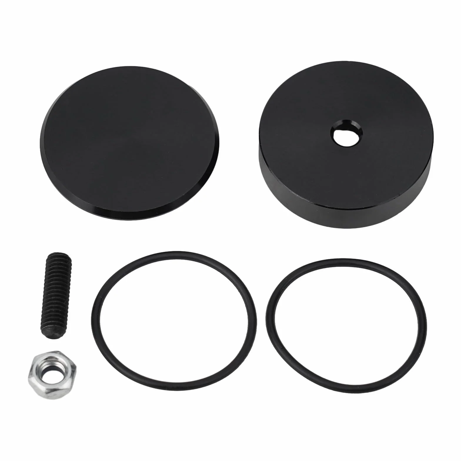 Kit de eliminación de limpiaparabrisas trasero de aluminio para Acura DC5 Si CR-V S2000 Mazda3 (negro)