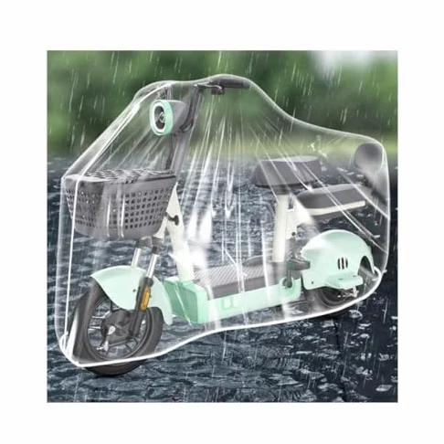 Welding Blankets - Funda impermeable para exteriores, protección contra la lluvia para todo tipo de clima para scooter eléctrico, ciclomotor, bicicleta, bicicleta eléctrica, fácil de poner y quitar